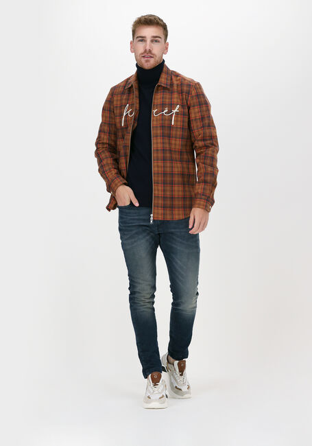 Donkerblauwe TOMMY HILFIGER Coltrui PIMA COTTON CASHMERE ROLL NECK Donkerblauwe TOMMY HILFIGER Coltrui PIMA COTTON CASHMERE ROLL NECK - large