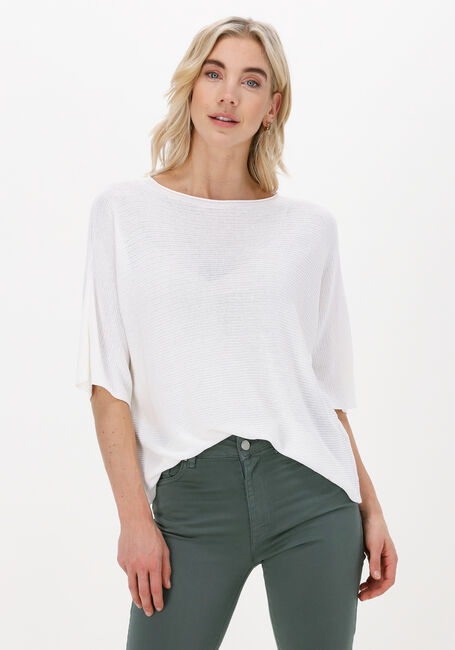 Gebroken wit SIMPLE Top KNITTED SWEATER CORNELIA ES - large