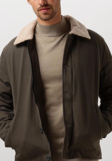 Groene CAST IRON Jack SHORT JACKET HEAVY TWILL STUDMAN - large