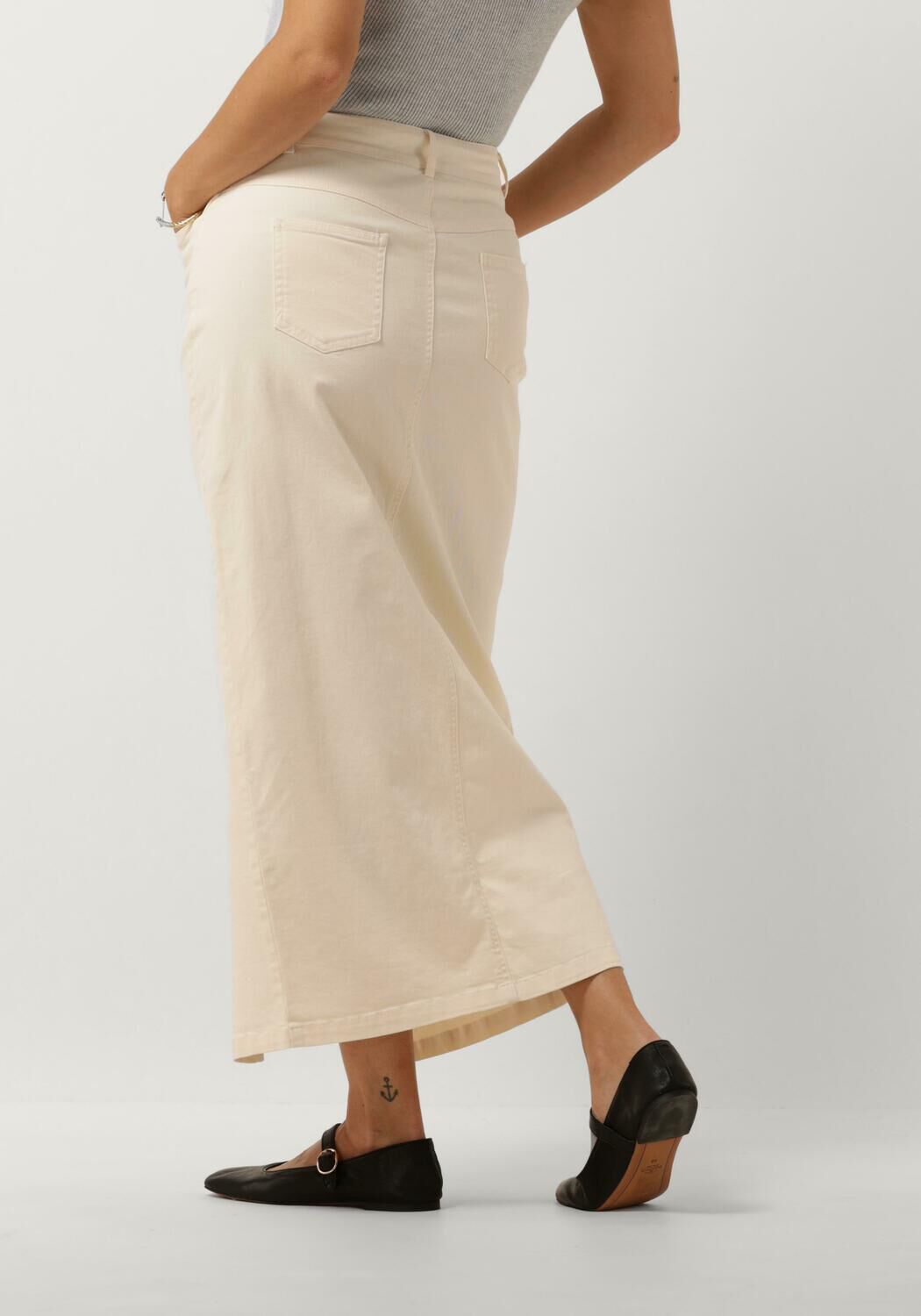 YDENCE Dames Rokken Skirt Tristie Gebroken Wit