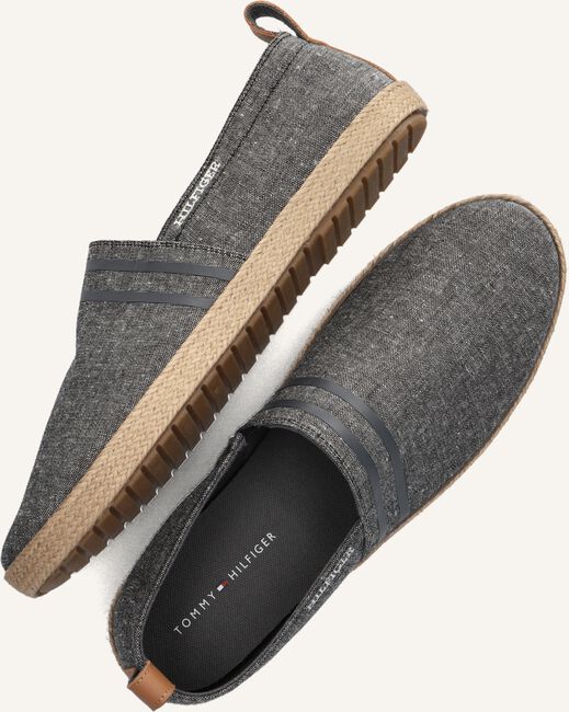 Zwarte TOMMY HILFIGER Instappers TOMMY HILFIGER ESPADRILLE CORE Zwarte TOMMY HILFIGER Instappers TOMMY HILFIGER ESPADRILLE CORE - large