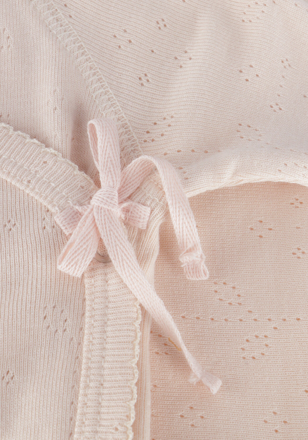 Lichtroze MARMAR COPENHAGEN T-shirt TUT WRAP LS - large