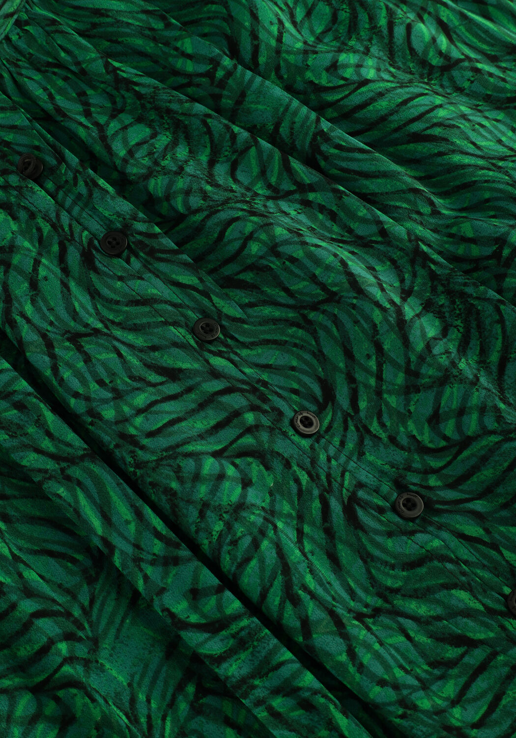 Groene CIRCLE OF TRUST Mini jurk HOLLY DRESS - large