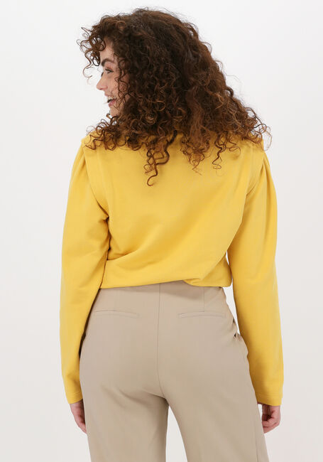 Gele ANOTHER LABEL Trui KASUGA T-SHIRT L/S - large