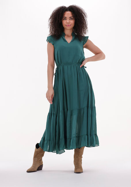 Groene BRUUNS BAZAAR Maxi jurk GERANI OFIA DRESS - large