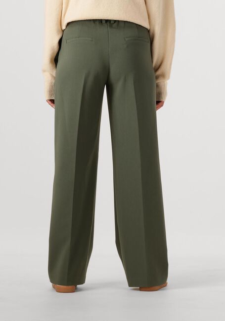 Khaki ANOTHER LABEL Wijde broek MOORE PLEATED PANTS - large