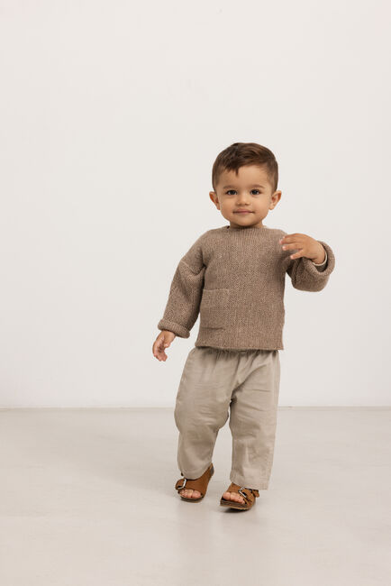 Beige MARMAR COPENHAGEN Lange broeken PANTO B - large