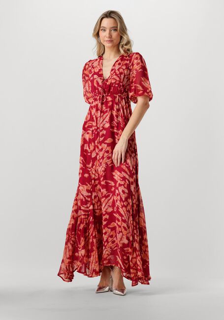 Rode NOTRE-V Maxi jurk NV-FIORE MAXI - large
