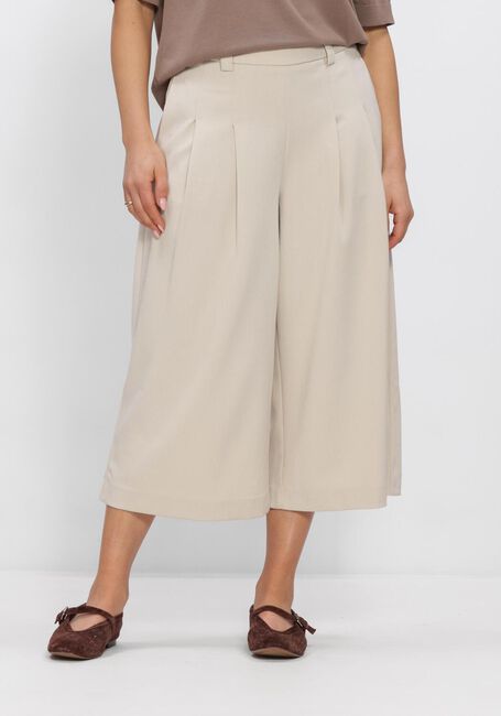 Grijze MSCH COPENHAGEN Broeken MSCHMARYLA HENRIKA HW CULOTTE PANTS - large