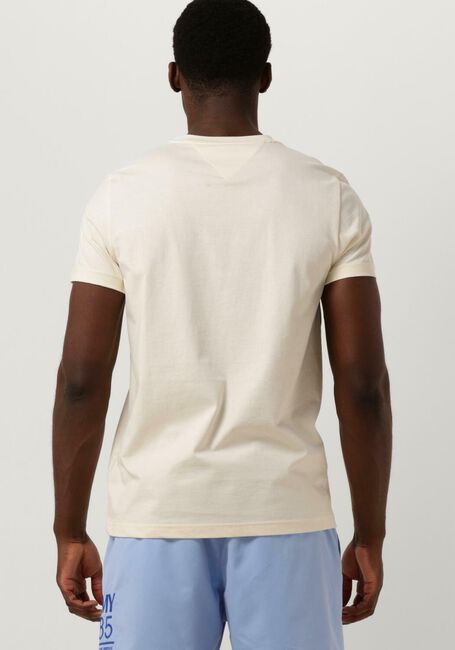 Beige TOMMY HILFIGER T-shirt TOMMY LOGO TEE - large
