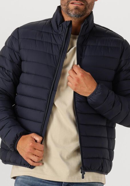 Donkerblauwe SAVE THE DUCK Gewatteerde jas ERION - large