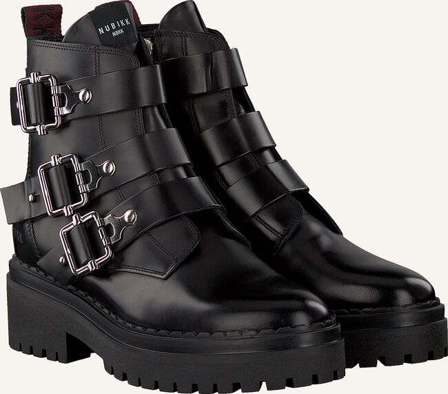 Zwarte NUBIKK Boots FAE BUCKLE Zwarte NUBIKK Boots FAE BUCKLE - large