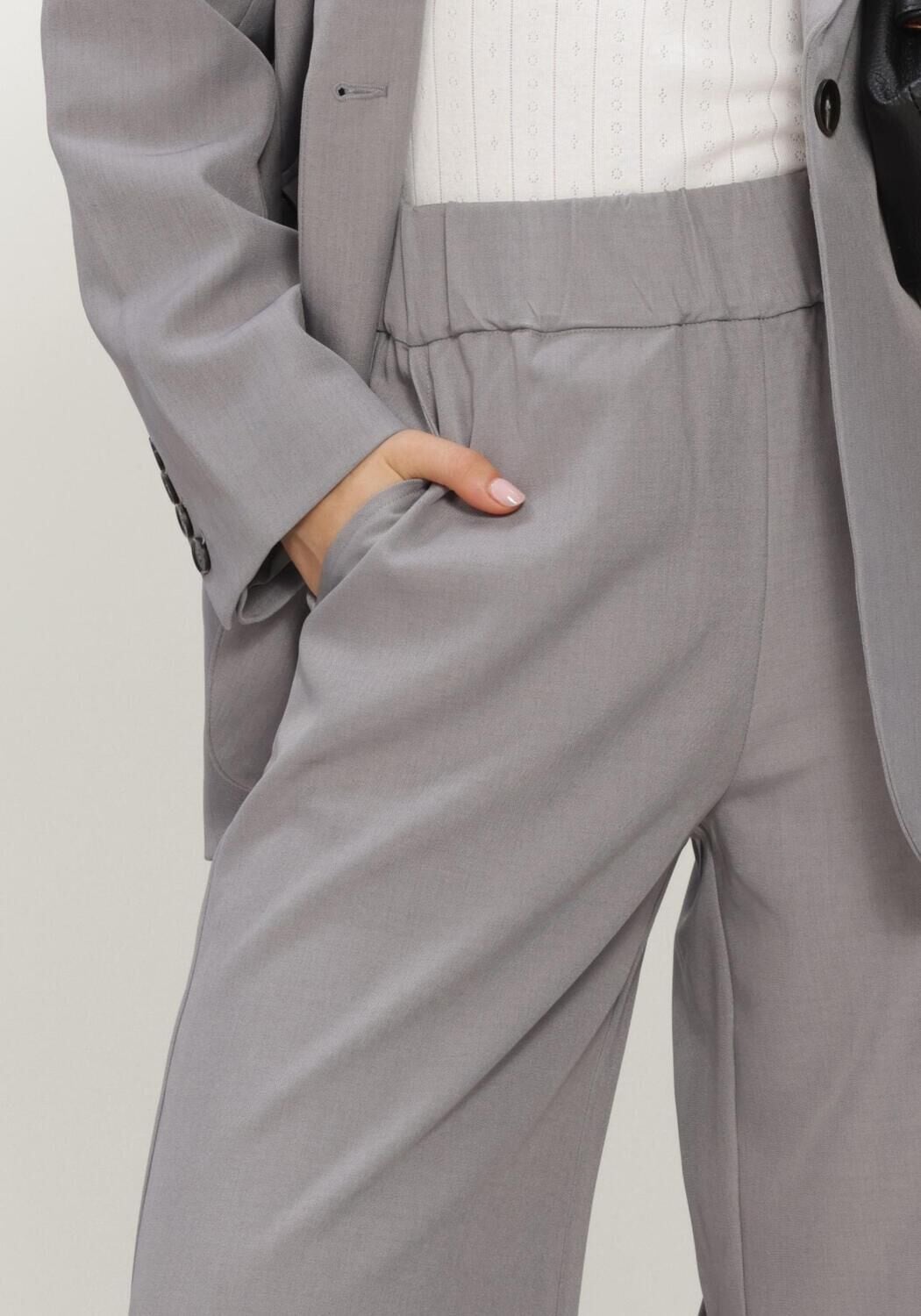 NEO NOIR Dames Broeken Janel Structure Pants Grijs