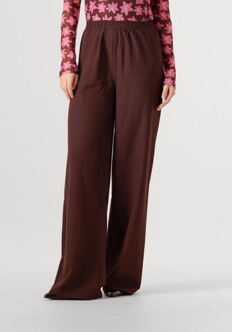Bruine YDENCE Wijde broek PANTS YADE TALL - large