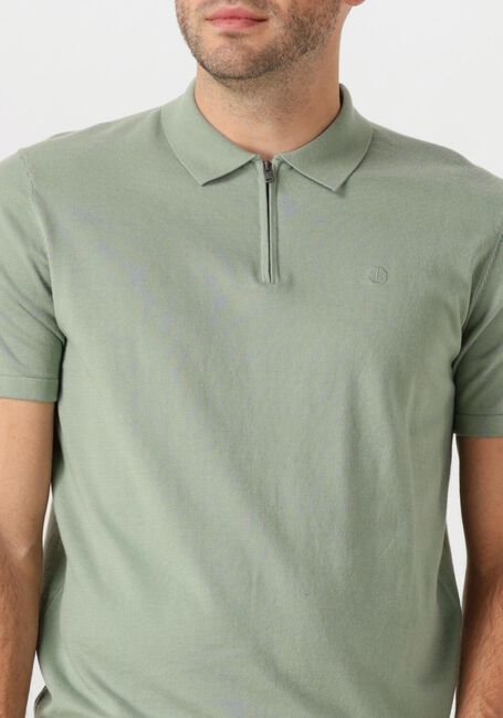 Groene DSTREZZED Polo DORIAN ZIP POLO - large