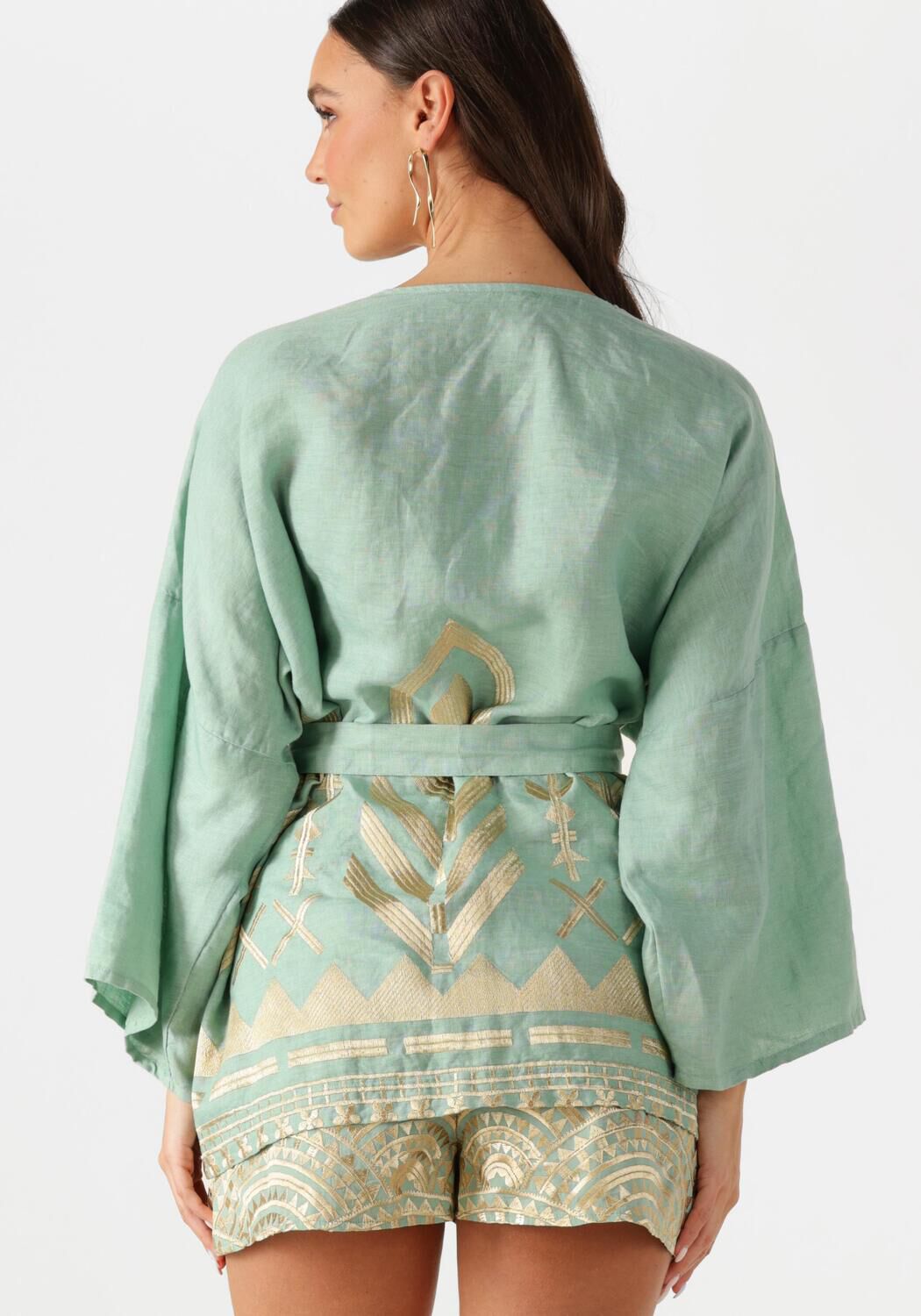 GREEK ARCHAIC KORI Dames Blouses 260184 Groen