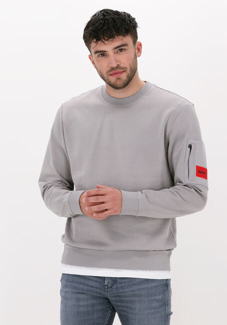 Grijze HUGO Sweater DAROGOL - large