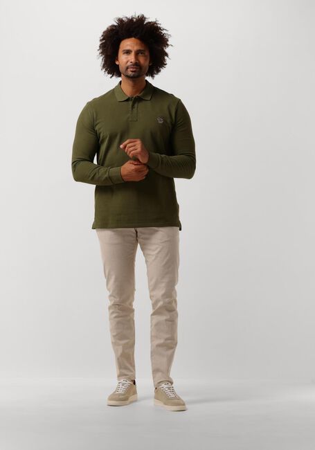 Groene PS PAUL SMITH Polo MENS REG FIT POLO SHIRT ZEBRA - large