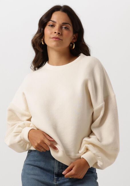 Witte NUKUS Truien/vesten AMADORA PULLOVER TEDDY - large