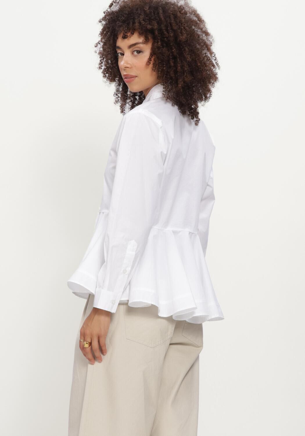 Witte BOII STUDIOS Top STIB SHIRT - large