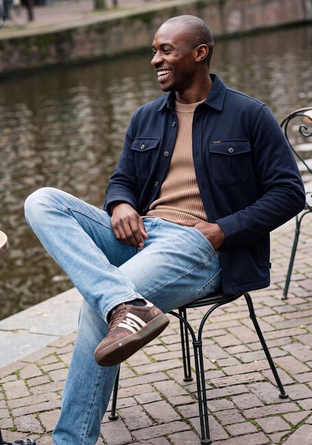 Lichtblauwe PME LEGEND Straight leg jeans WINGLOAD DENIM - large