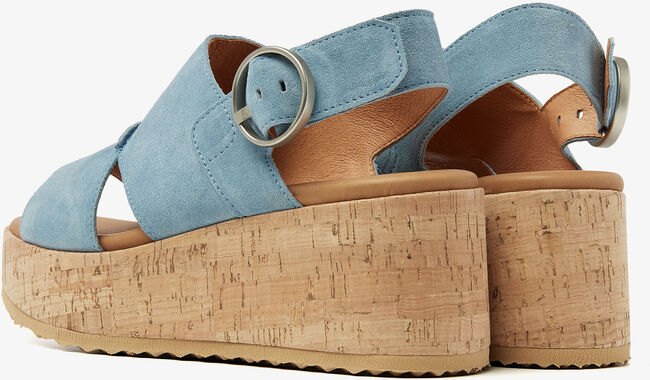 Blauwe VIA VAI Sandalen SISSEL RUBY - large