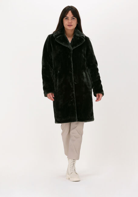 aangenaam de eerste Ver weg Groene GIACOMO THE JACKET Faux fur jas 13 LT FUR LONG | Omoda