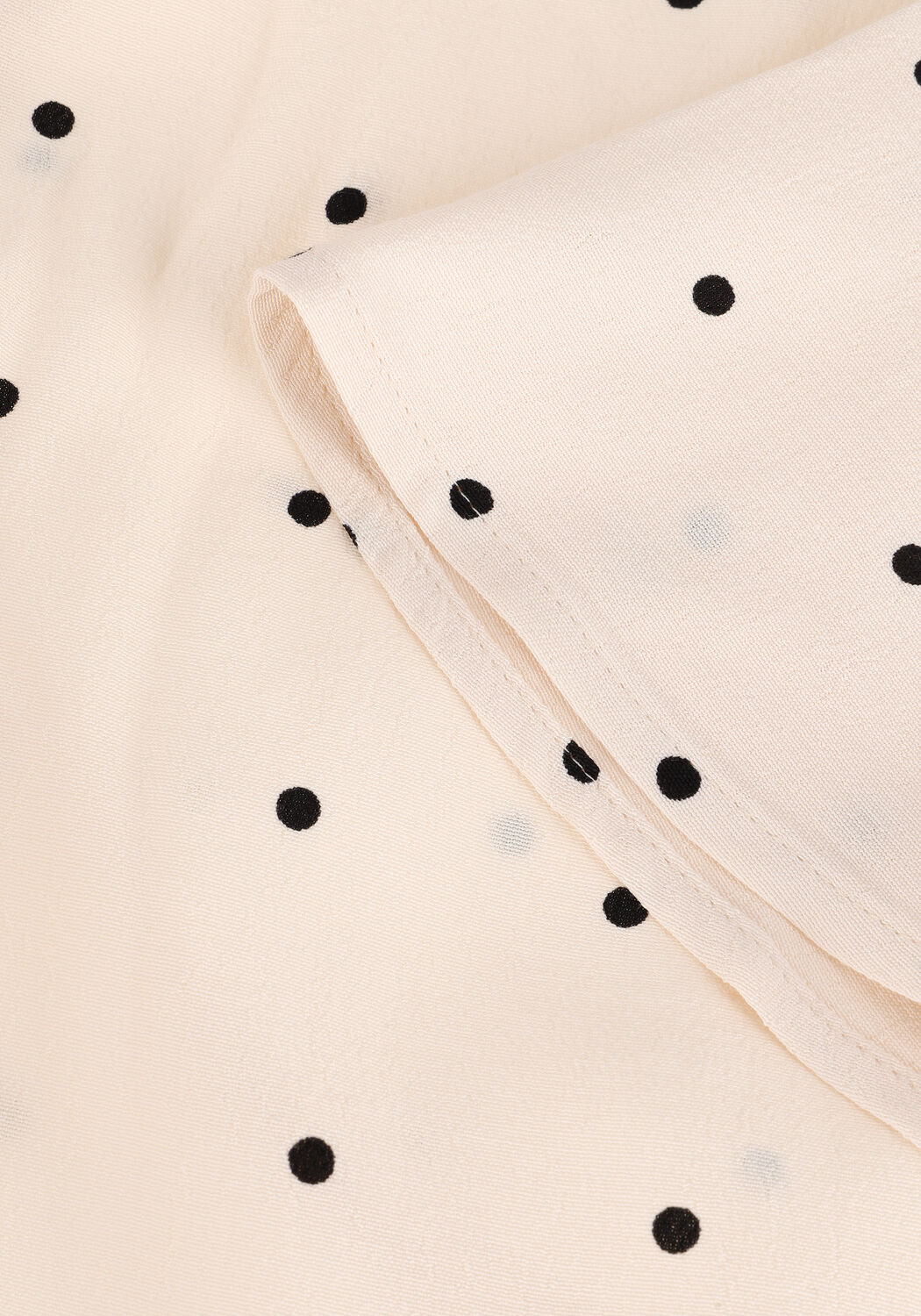 Beige NA-KD Top FRONT ROUCHING FRILL TOP - large