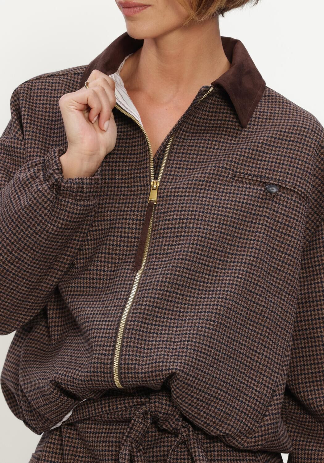 BEAUMONT Dames Jassen Vanessa Jacket Bruin