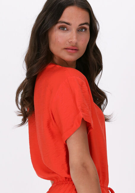 Oranje ANOTHER LABEL  POPPY JUMPSUIT S/S - large