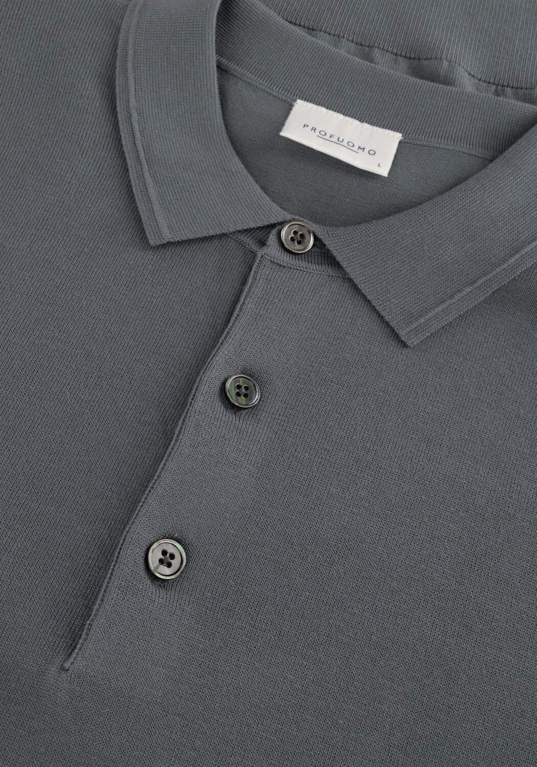 Groene PROFUOMO Polo POLO SHORT SLEEVE - large