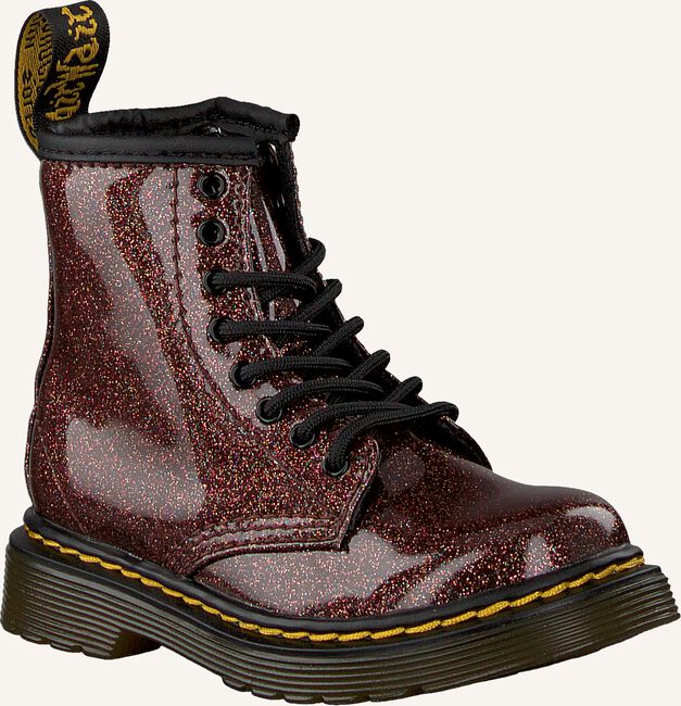 Rode DR MARTENS Veterboots 1460 GLITTER Rode DR MARTENS Veterboots 1460 GLITTER - large