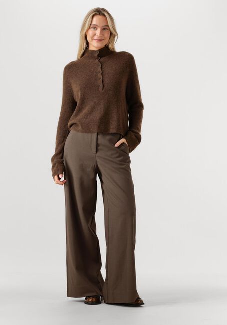 Bruine FIVEUNITS Wijde broek LAURAFV 826 - large