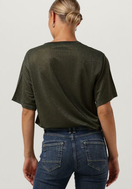 Donkergroene MOS MOSH T-shirt MMKIT SS TEE - large