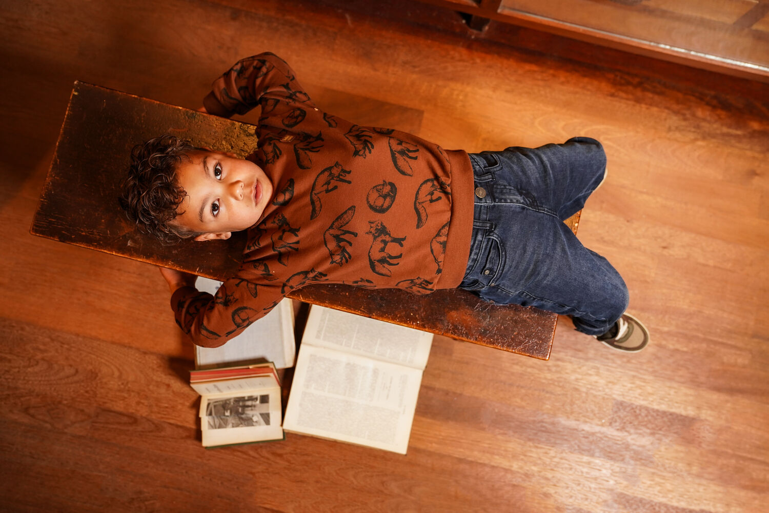 Donkerblauwe KOKO NOKO Slim fit jeans O56878 - large