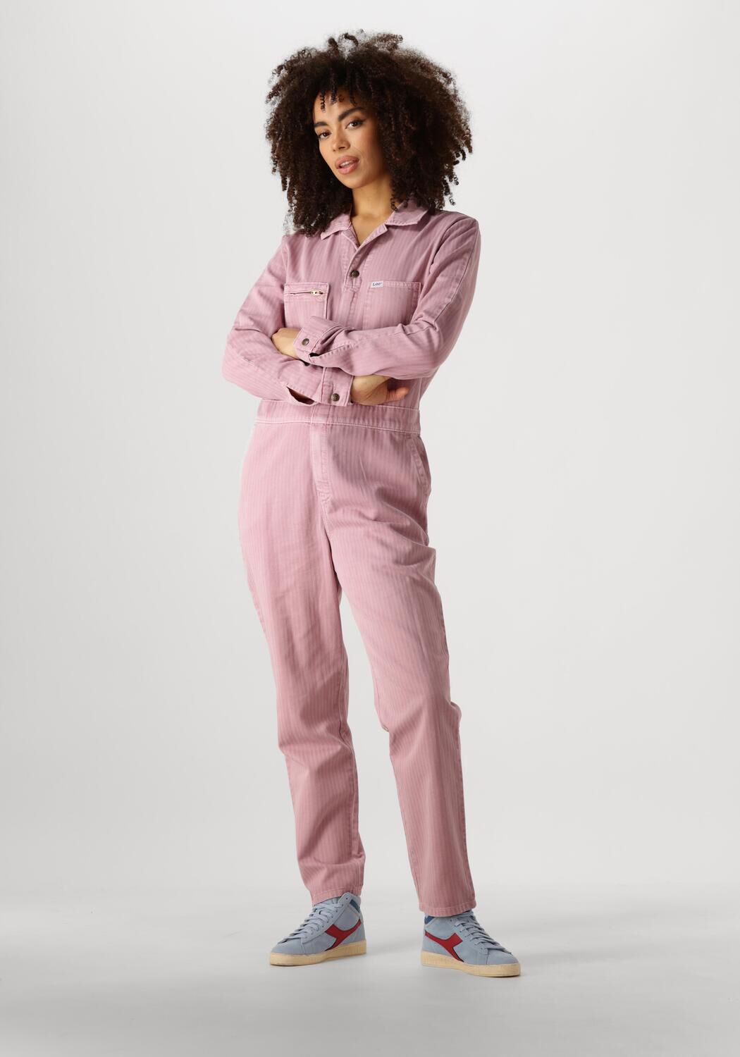 Lee Roze Jumpsuit Unionall Stijl Pink Dames