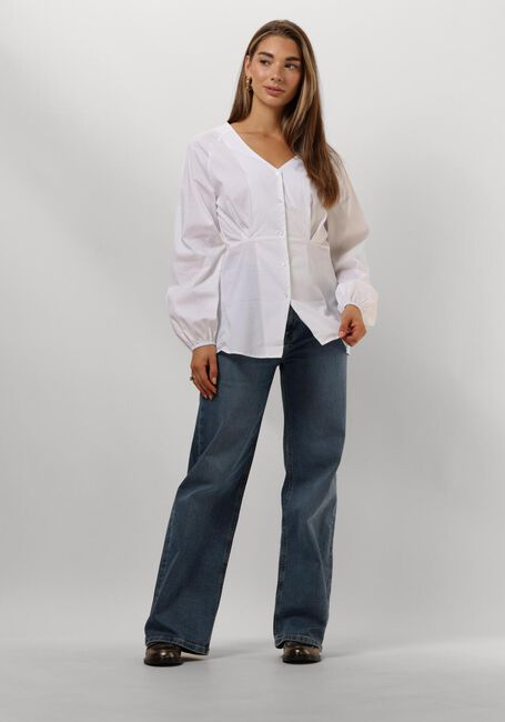 Witte OBJECT Blouses OBJTUTTA SCULPTURE FIT LS SHIRT D DIV - large