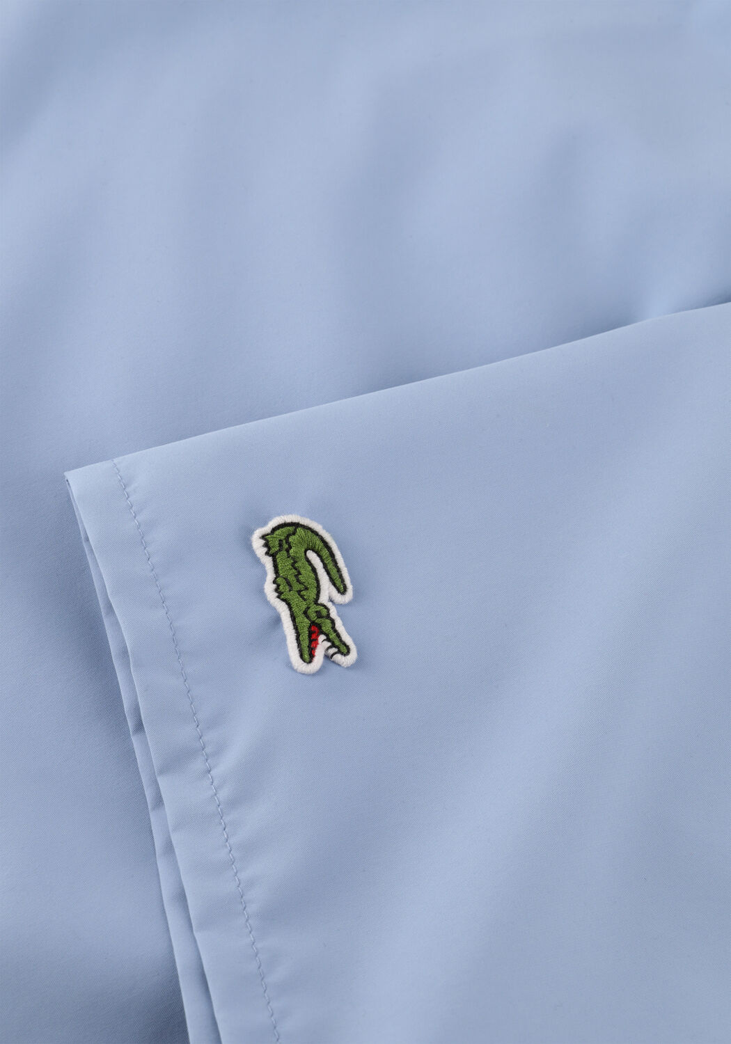 Lichtblauwe LACOSTE Zwembroeken SHORT QUICK-DRY SWIM TRUNKS - large