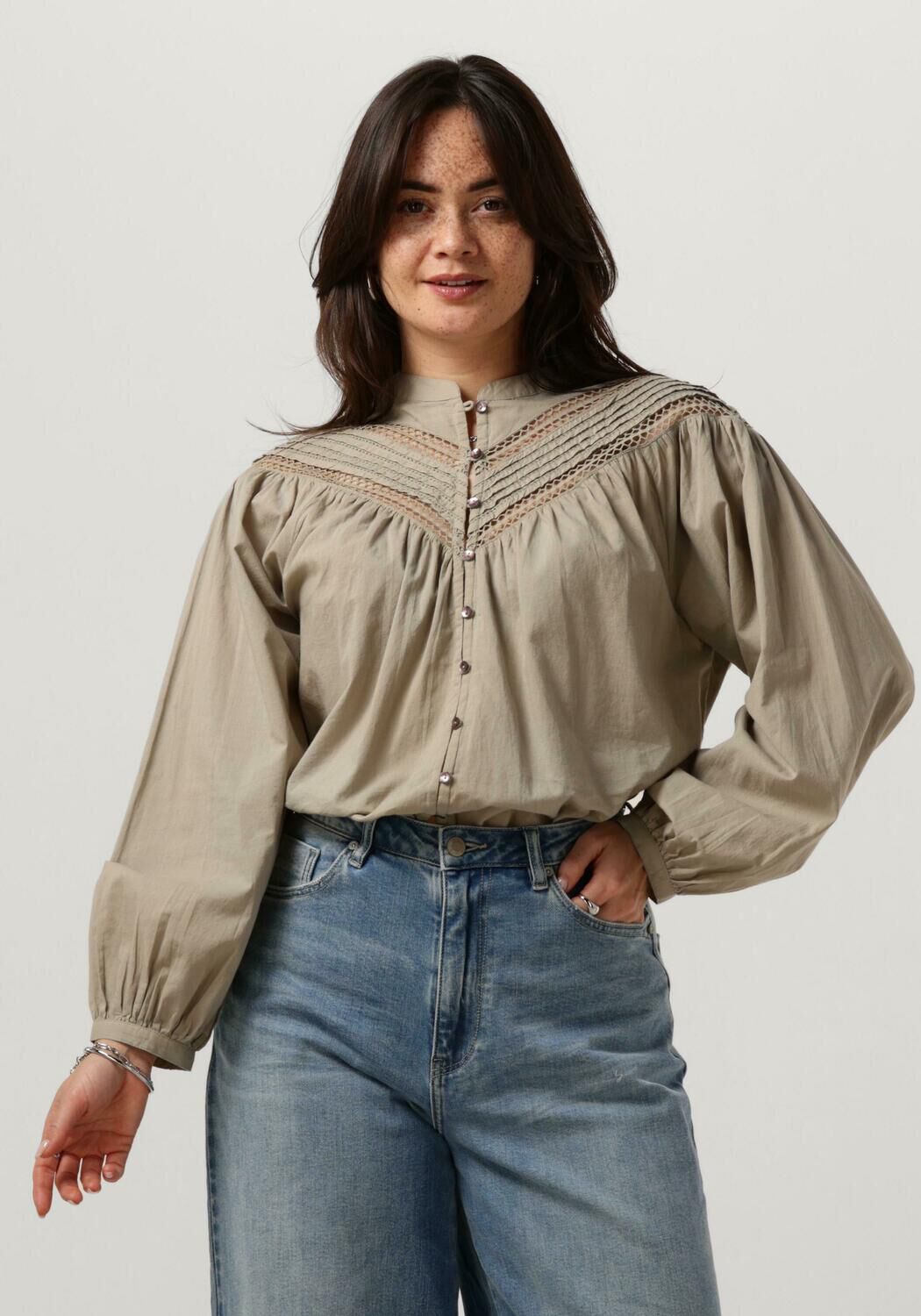 CIRCLE OF TRUST Dames Blouses Trixie Blouse Zilver