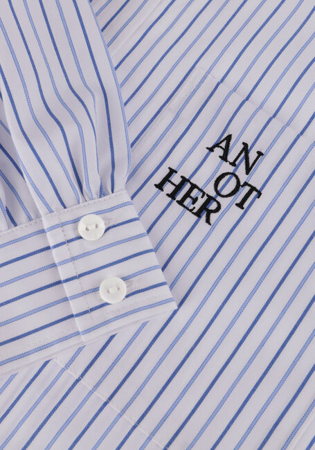 Blauwe ANOTHER LABEL Blouses DIEGA SHIRT Blauwe ANOTHER LABEL Blouses DIEGA SHIRT - large