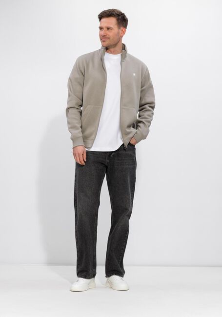 Beige G-STAR RAW Vest PREMIUM CORE TRACK JKT SW - large