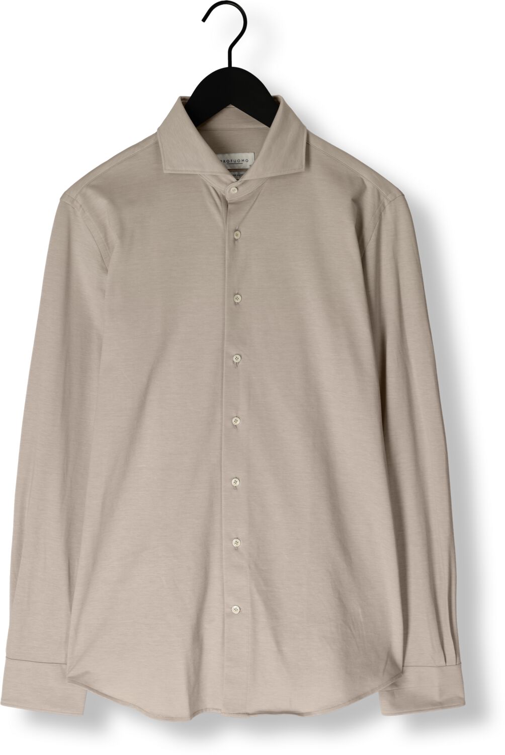 PROFUOMO Heren Overhemden Shirt X-cutaway Beige