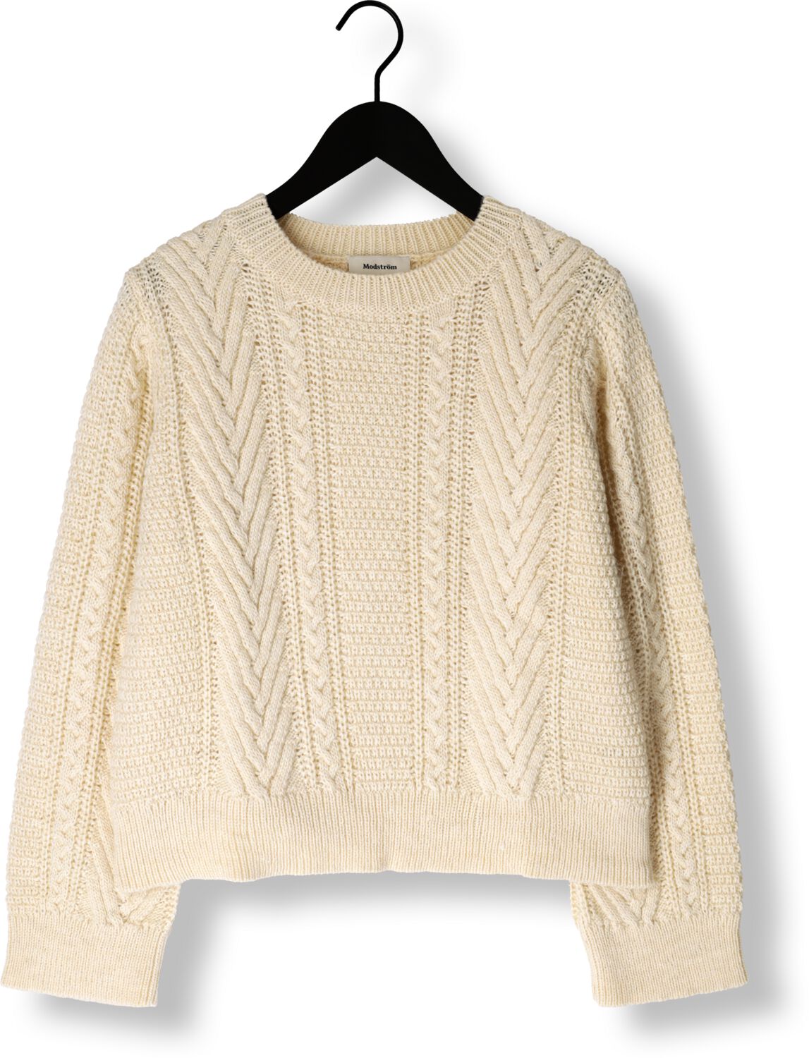 MODSTRÖM Modström Dames Truien & Vesten Grannonmd O-neck Beige
