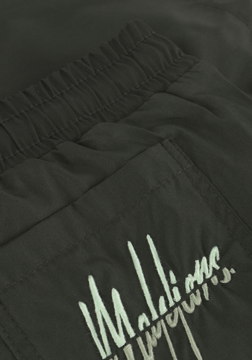 Donkergroene MALELIONS Zwembroeken SPLIT SWIM SHORTS - large