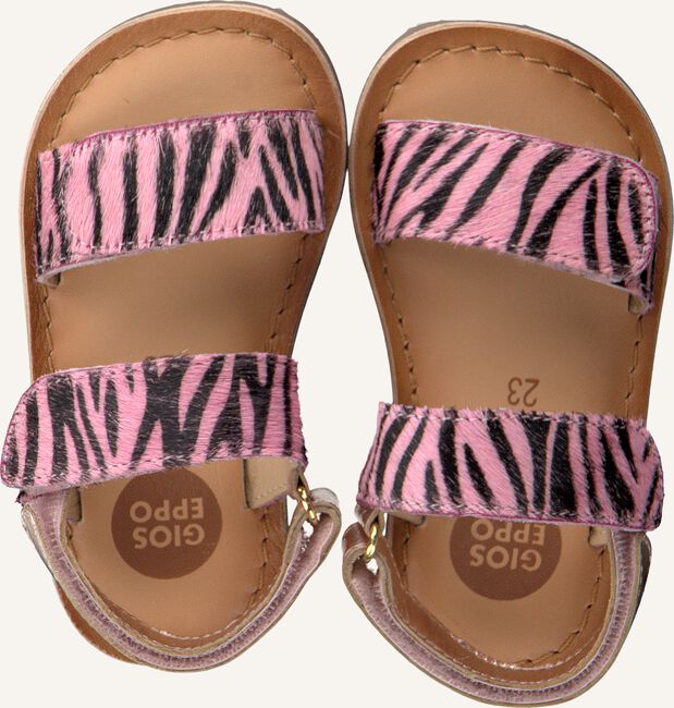Roze GIOSEPPO Platte sandalen VERLAINE Roze GIOSEPPO Platte sandalen VERLAINE - large