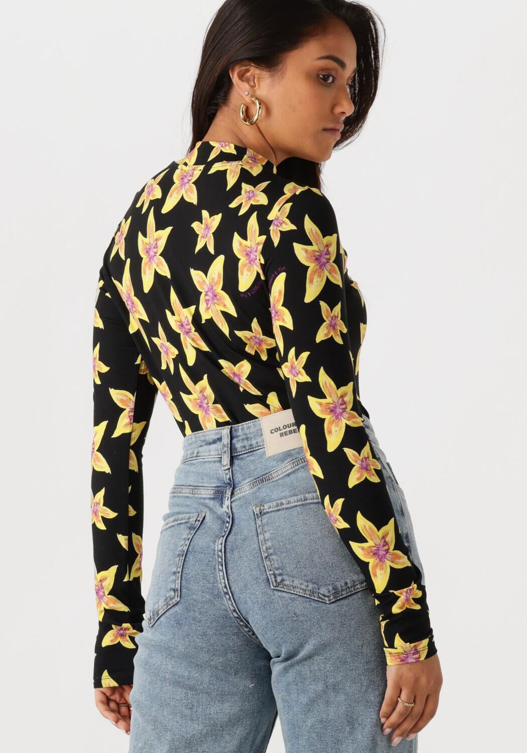 HARPER & YVE Dames Tops & T-shirts Jeff-ls Zwart