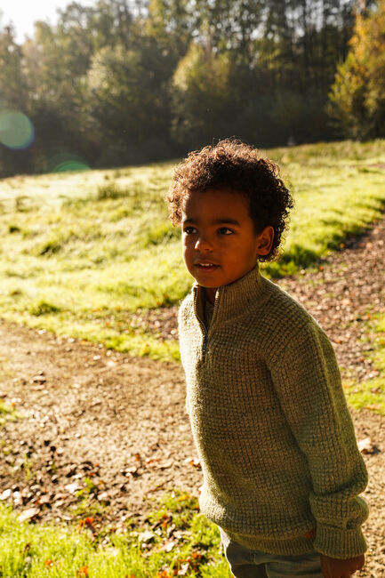 Olijf KOKO NOKO Trui O56803 - large