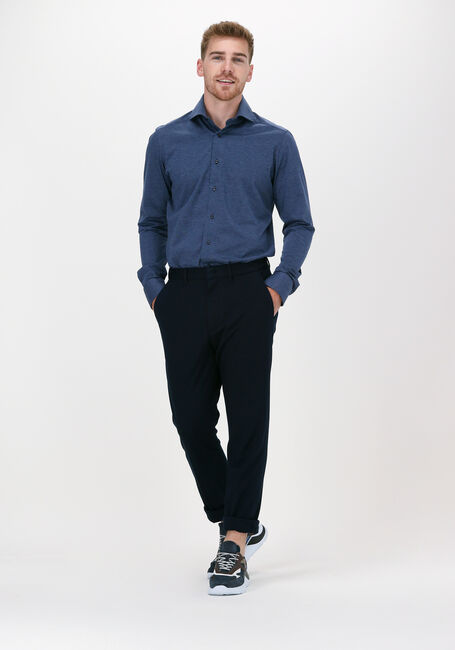 Blauwe PORTO MILANO Casual overhemd FARO - large