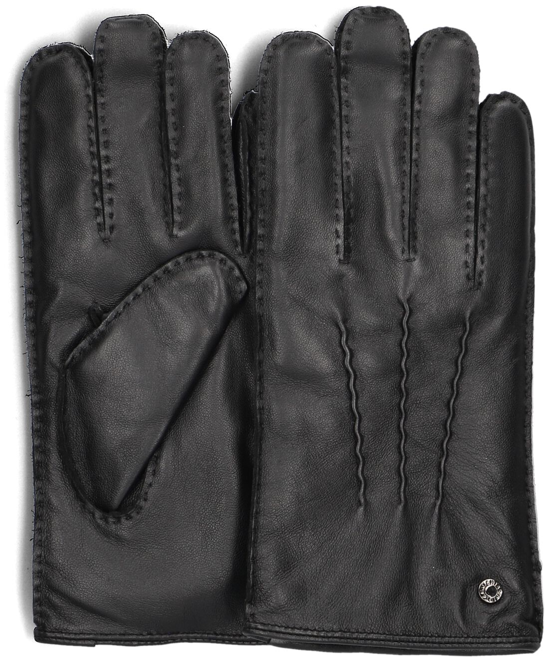 GIANNI CHIARINI Heren Handschoenen Nappa Leather Gloves Zwart