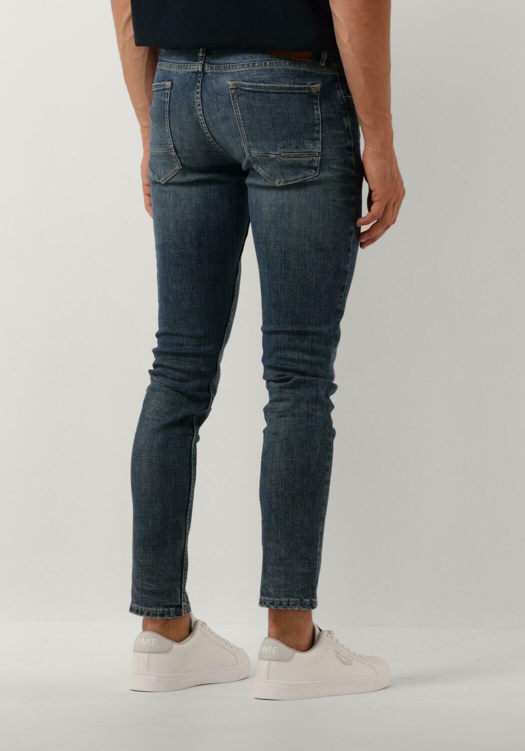 CAST IRON Heren Jeans Riser Slim Repair Gct Blauw
